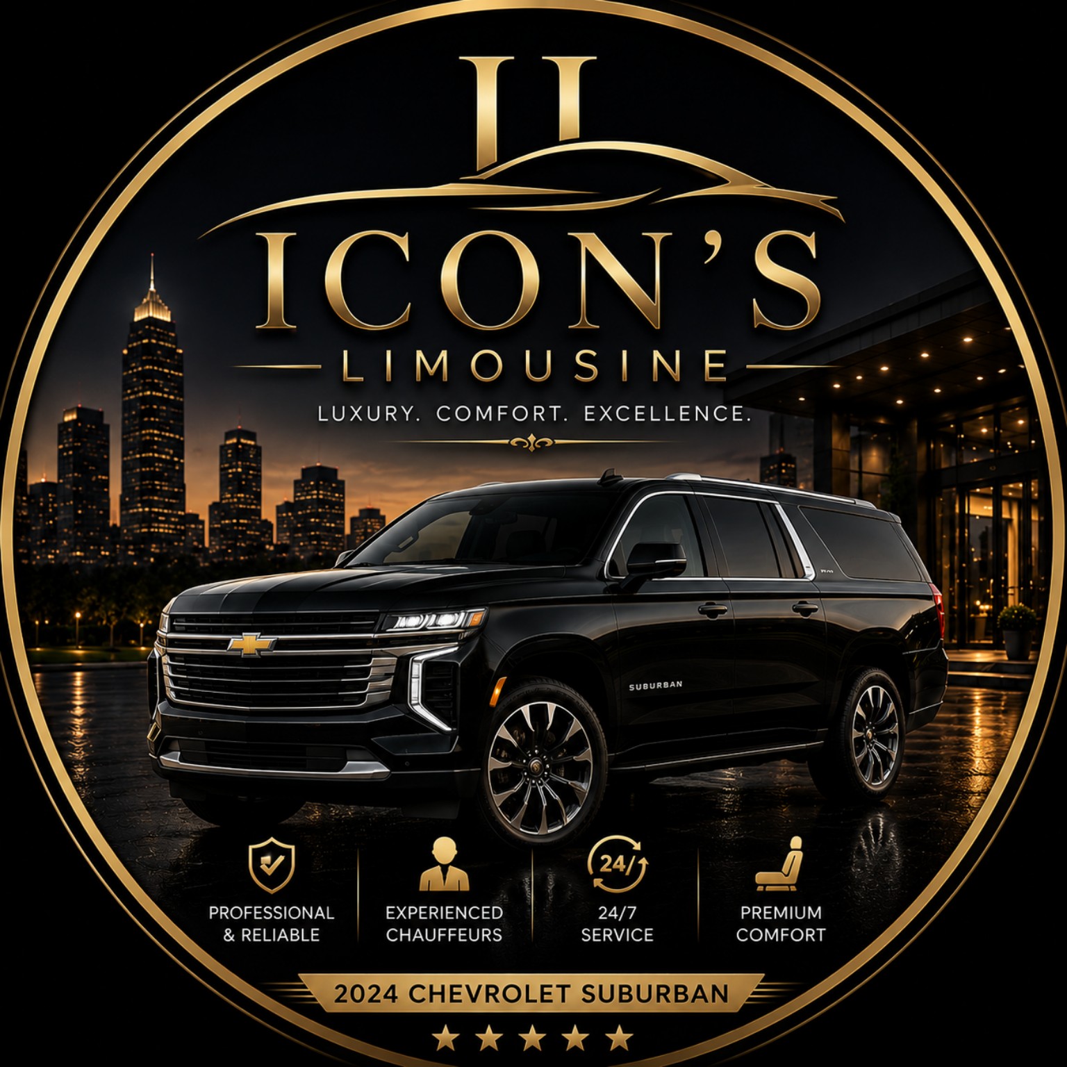 Icon's Limousine Logo